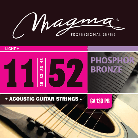 Encordoamento Magma GA130PB Violão Aço 11-52 Phosphor Bronze