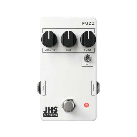 ESGOTADO - Pedal JHS 3 Series Fuzz Para Guitarra, 3 Pots + Chave