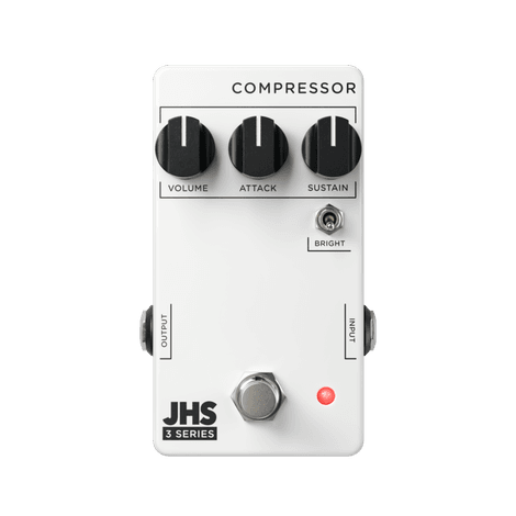 Pedal JHS 3 Series Compressor Para Guitarra, 3 Pots + Chave