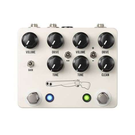 ESGOTADO - Pedal JHS Double Barrel V4 Overdrive Para Guitarra